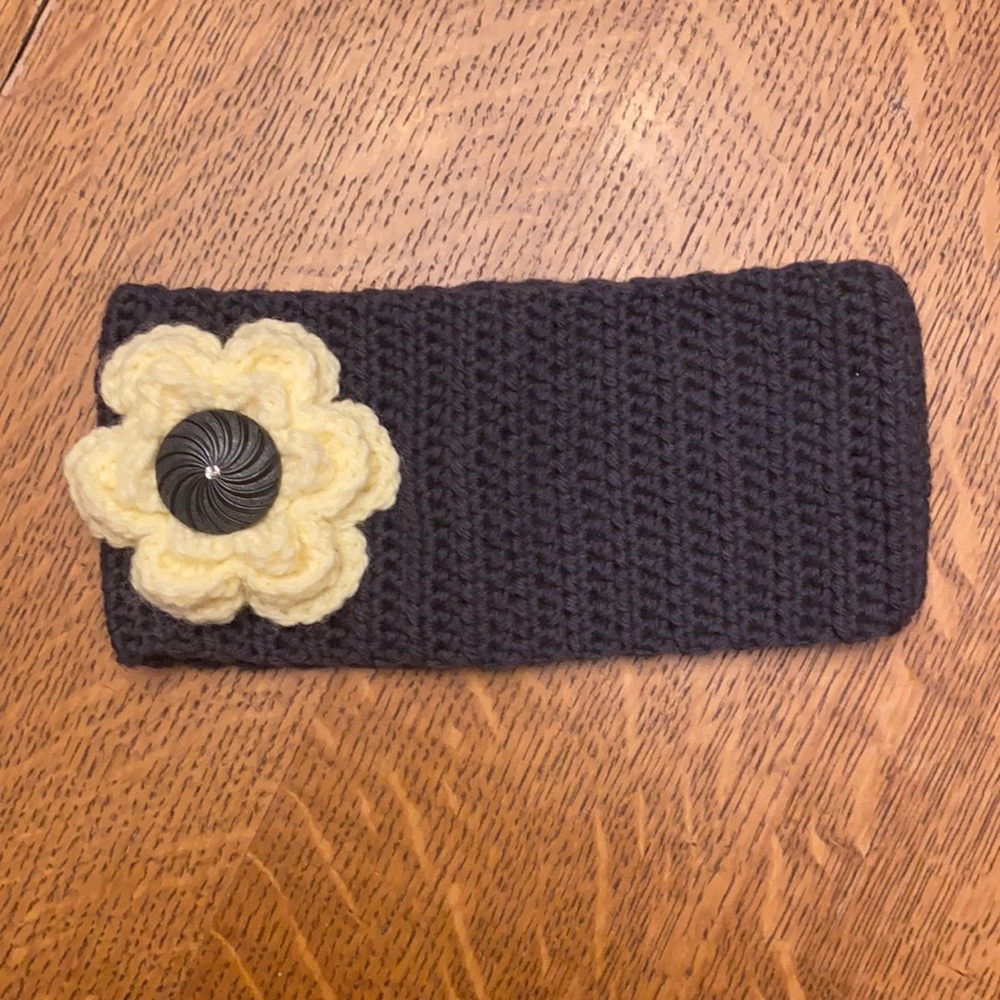 Adult crochet winter headband